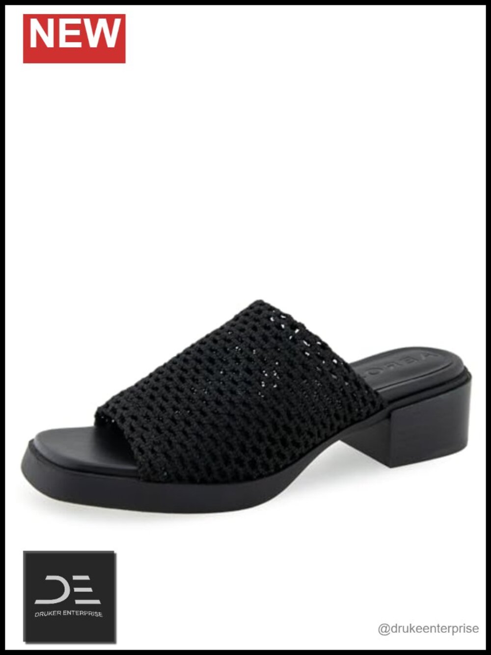 Aerosoles Women's Denise Slide Sandals with Padded Footbed and Low Block Heel